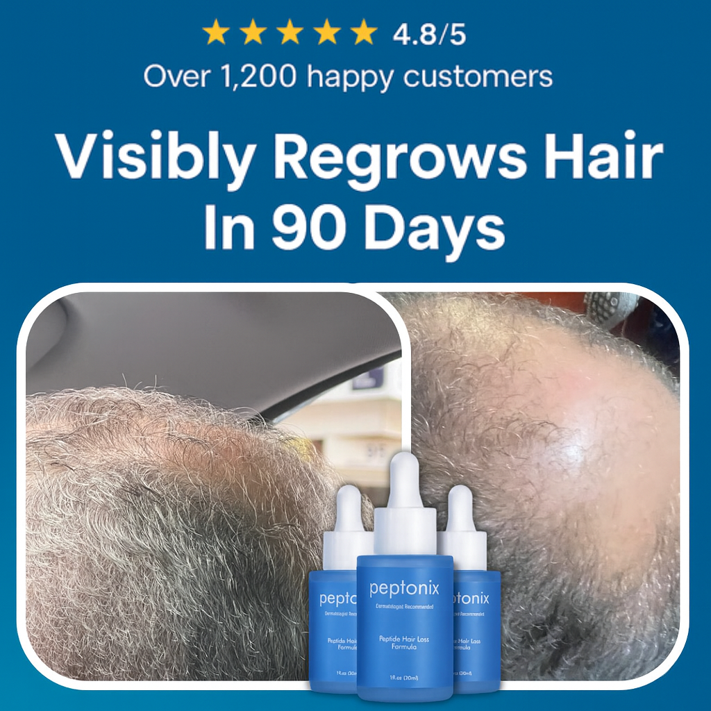Copper Peptide Hair Regrowth Formula